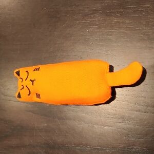Cat Toy, "CAT" orange, new